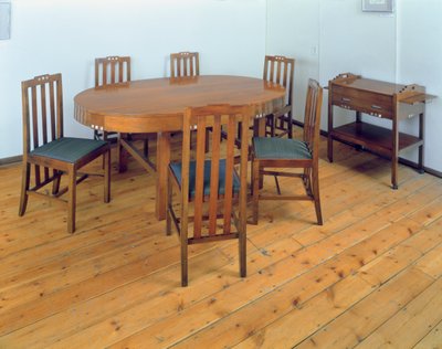 Salle à manger, c.1918-19 - Charles Rennie Mackintosh