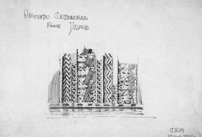 Jambage de Porte de la Cathédrale d