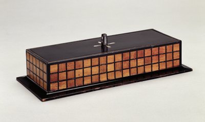 Boîte à plumes pour la chambre blanche, HousHill, Glasgow - Charles Rennie Mackintosh