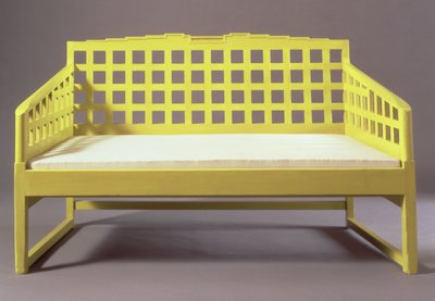 Banquette de Dug Out, Miss Cranstons Willow Tearooms - Charles Rennie Mackintosh