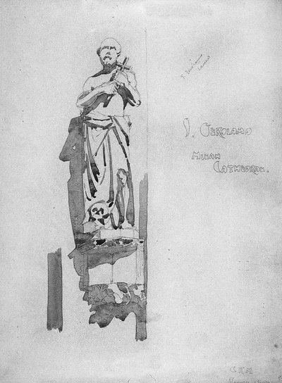 Saint Jérôme, 1891 - Charles Rennie Mackintosh