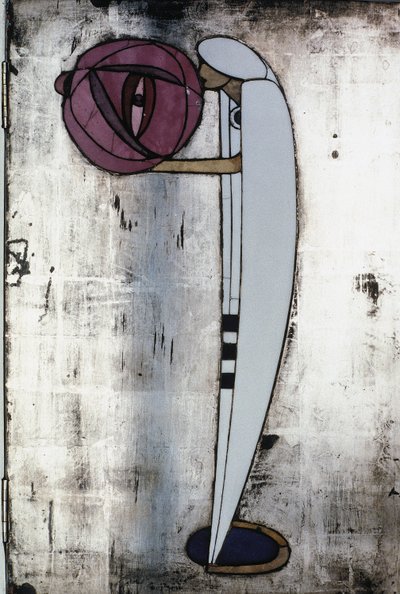 Cabinet blanc conçu pour Mme Rowat, 1902 - Charles Rennie Mackintosh