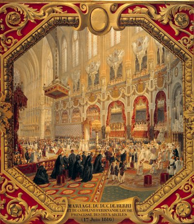 Mariage de Charles Ferdinand d