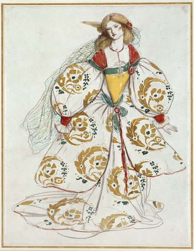 Conception de costume - Charles Ricketts