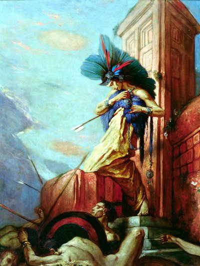 La mort de Moctezuma (1466-1520) - Charles Ricketts