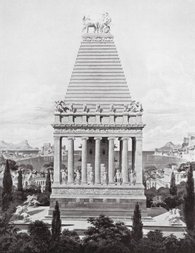 Le Mausolée Original, c. 353 av. J.-C. - Charles Robert (after) Cockerell