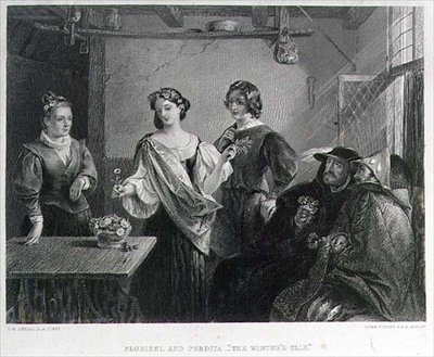 Florizel et Perdita, gravé par Lumb Stocks - Charles Robert (after) Leslie