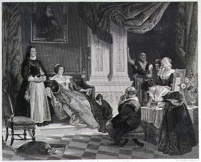 Sancho et la duchesse, gravé par R. Staines - Charles Robert (after) Leslie