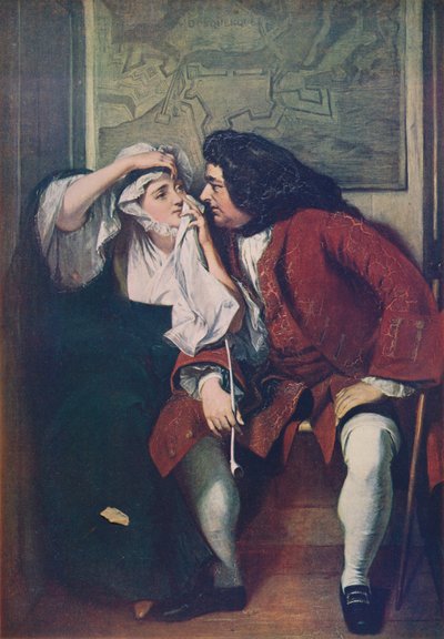 Une scène de Tristram Shandy, Oncle Toby et la veuve Wadman - Charles Robert Leslie