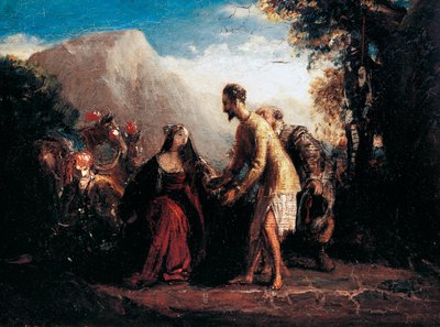 Don Quichotte et Dulcinée - Charles Robert Leslie