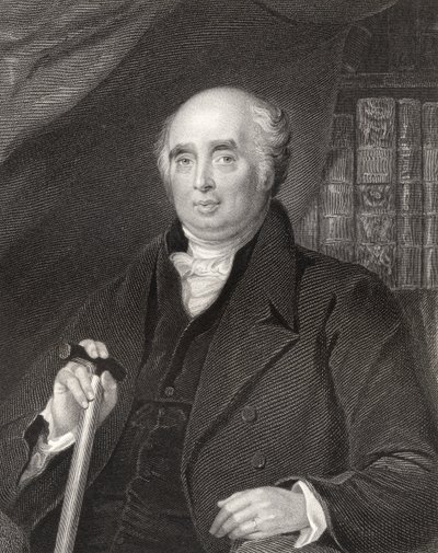 Henry Richard Fox, gravé par H. Robinson, de 