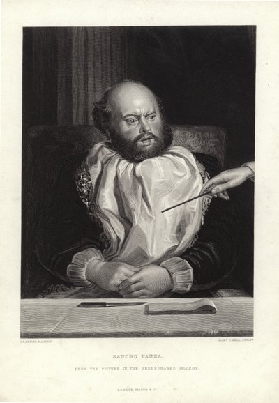 Sancho Panza - Charles Robert Leslie