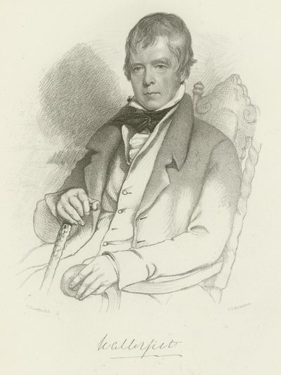 Sir Walter Scott - Charles Robert Leslie