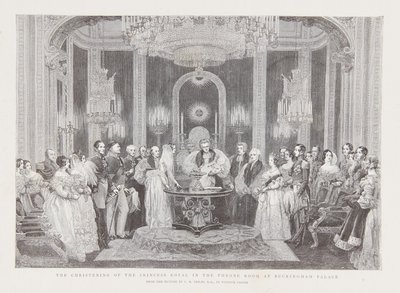 Le baptême de Victoria, princesse royale - Charles Robert Leslie