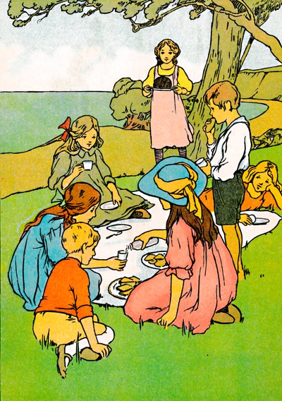 Un dîner de Noël en Nouvelle-Zélande, 1912 - Charles Robinson