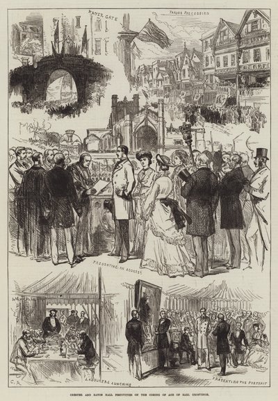 Festivités à Chester et Eton Hall pour la majorité du comte Grosvenor - Sir John Charles Robinson