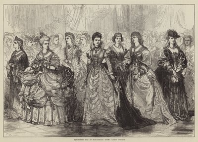 Bal costumé à Marlborough House, costumes des dames - Sir John Charles Robinson