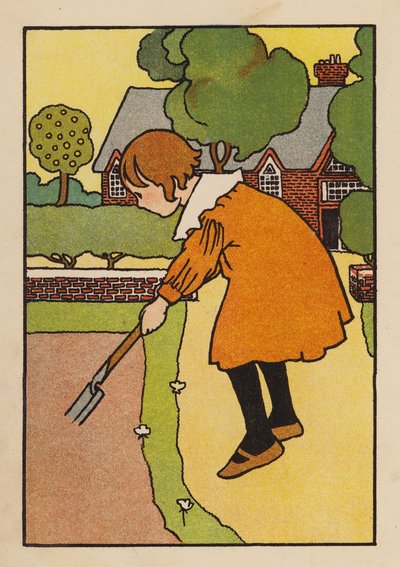 Illustration pour Babes and Birds (lithographie en couleur) - Charles Robinson