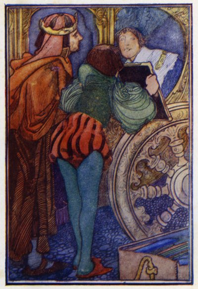Princesse Rosette (lithographie en couleur) - Charles Robinson