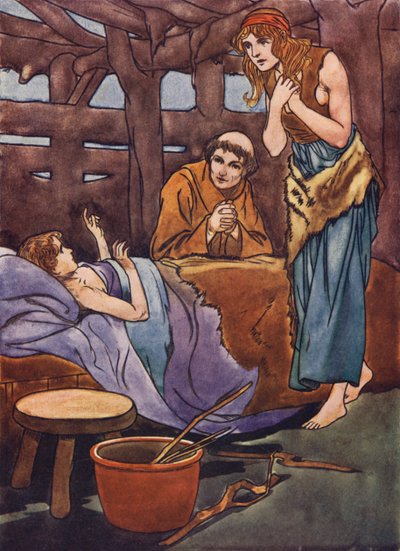 Saint David et le garçon mort - Charles Robinson