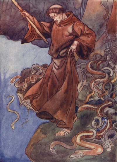 Saint Patrick libérant l
