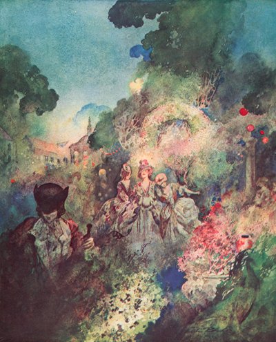 La Chasse, Bagnigge Wells - Charles Robinson
