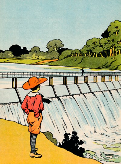 Le barrage, 1912 - Charles Robinson