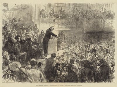 La question orientale, conférence à St James