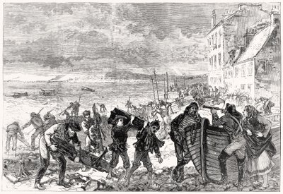 La catastrophe du pont de Tay : morceaux d