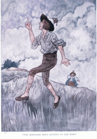 Le simplet allait chasser de haut en bas - Charles Robinson