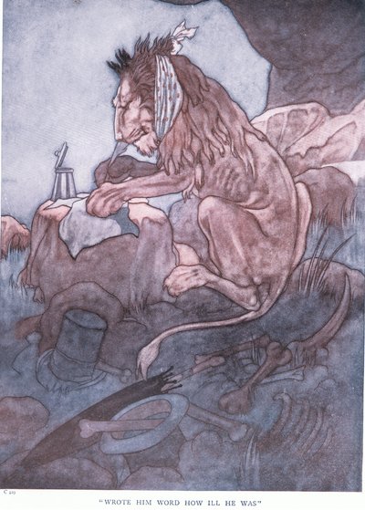 Il lui écrivit combien il était malade - Charles Robinson