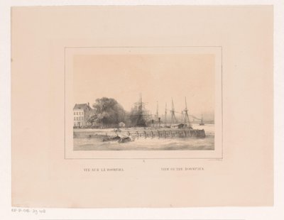 Vue sur les Boompjes à Rotterdam - Charles Rochussen