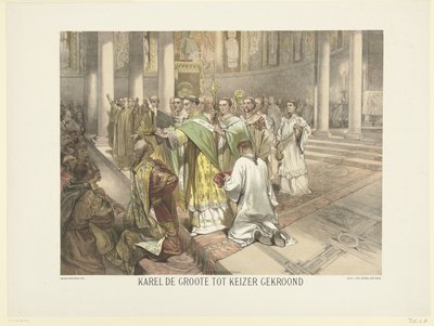 Couronnement de Charlemagne, 800 - Charles Rochussen