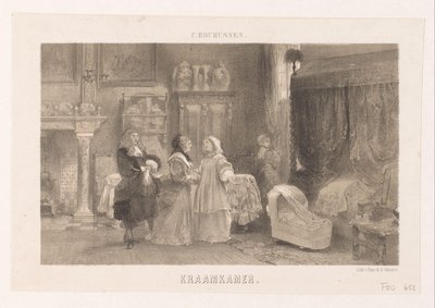 Chambre de maternité - Charles Rochussen