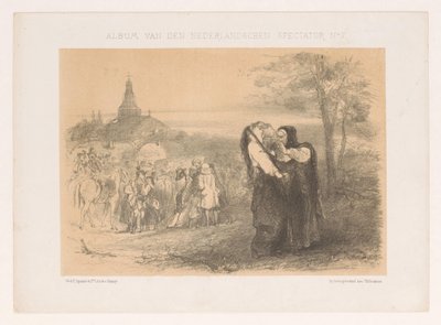Leonoor en désespoir - Charles Rochussen