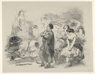 Scène du ballet Astaroth - Charles Rochussen
