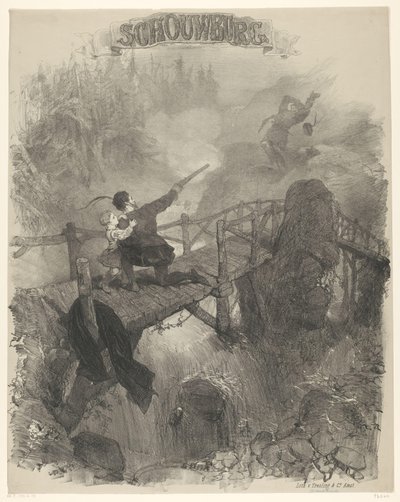 Scène du ballet Le diable noir - Charles Rochussen