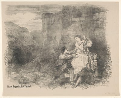 Scène du ballet Don José - Charles Rochussen