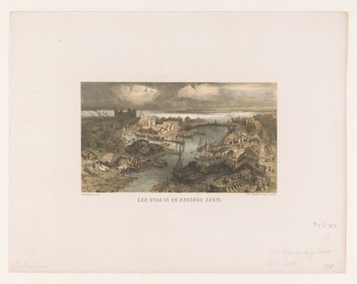 Vue de la ville (neuvième siècle) - Charles Rochussen