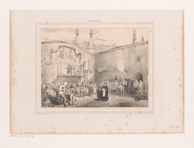 Préparations pour une fête - Charles Rochussen