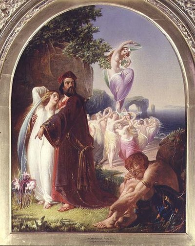 Prospero et Miranda - Charles Rolt