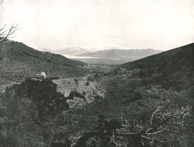 Lac Utah depuis Circle Point, Salt Lake City, USA, 1895 - Charles Roscoe Savage