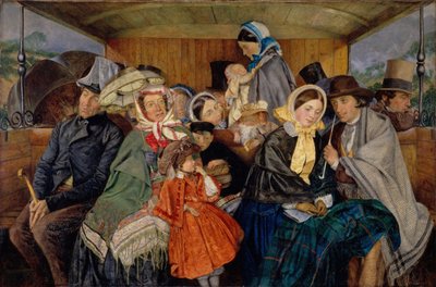 Aller à Brighton et retour pour trois shillings et six pence, 1859 - Charles Rossiter