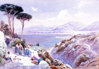 Sur la côte italienne - Charles Rowbotham