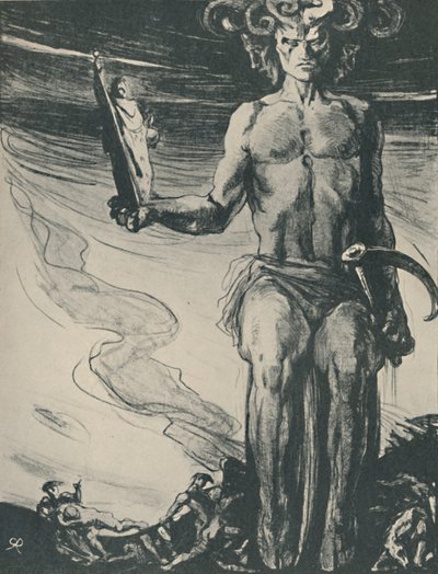 Affiche pour Les Dynastes de Thomas Hardy - Charles S Ricketts