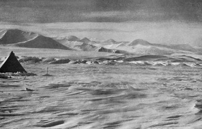 Pression sur le Beardmore sous le mont Cloudmaker, vers 1911, 1913 - Charles S Wright