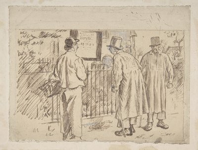 Un loup déguisé en mouton, 1870-1891 - Charles Samuel Keene