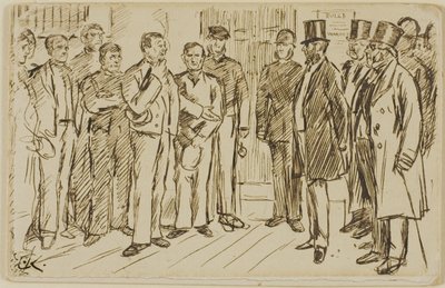 Identification du prisonnier - Charles Samuel Keene