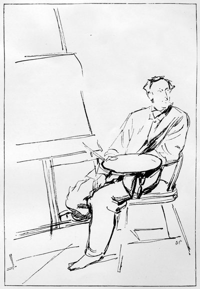 John Everett Millais 1829-1896, artiste britannique, 1898 - Charles Samuel Keene