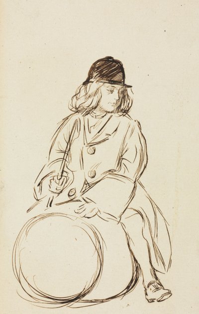 Portrait de Little Corbauld - Charles Samuel Keene